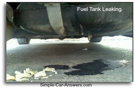 gas leaking from front of car|Fuel Leaking From Your Car: Common Causes and。